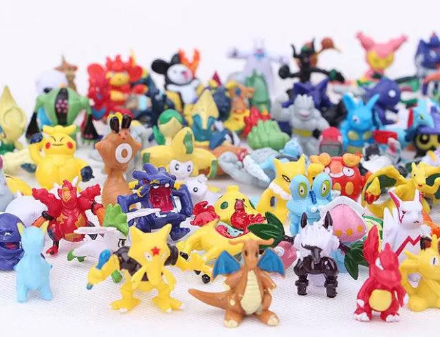 Pokemon Figuren-Pkm.store 144 Pokeball Pokemon Figuren (Zufallige Auswahl)