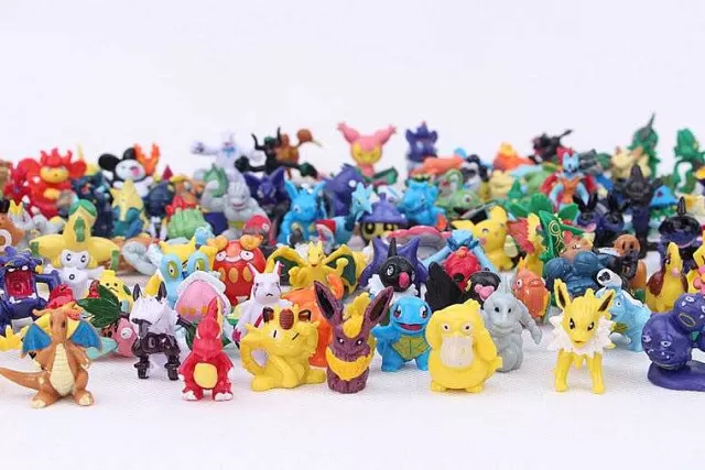 Pokemon Figuren-Pkm.store 144 Pokeball Pokemon Figuren (Zufallige Auswahl)