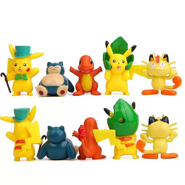 Pokemon Figuren-Pkm.store 17 Stk. Pokemon Figuren Set: Pikachu Jigglypuff Uvm.