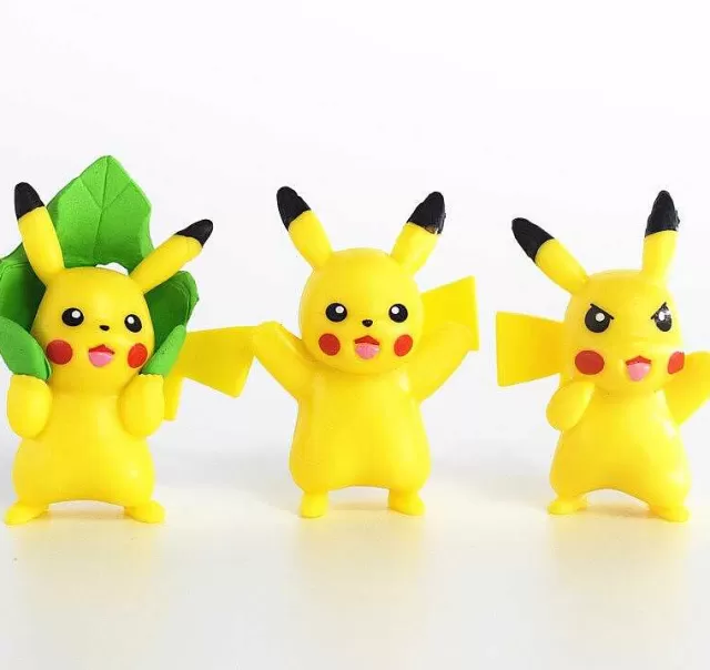 Pokemon Figuren-Pkm.store 18 Stk. Pikachu Figuren (Ca. 4Cm)