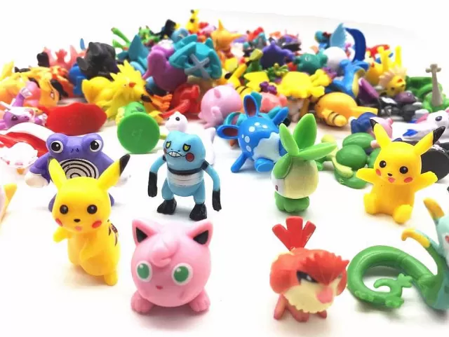 Pokemon Figuren-Pkm.store 24 Stk. Pokemon Pocket Monster Pokeball Figuren