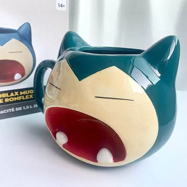 Sonstiges Merchandise-Pkm.store 3D Relaxo Snorlax Xl Kaffeetasse