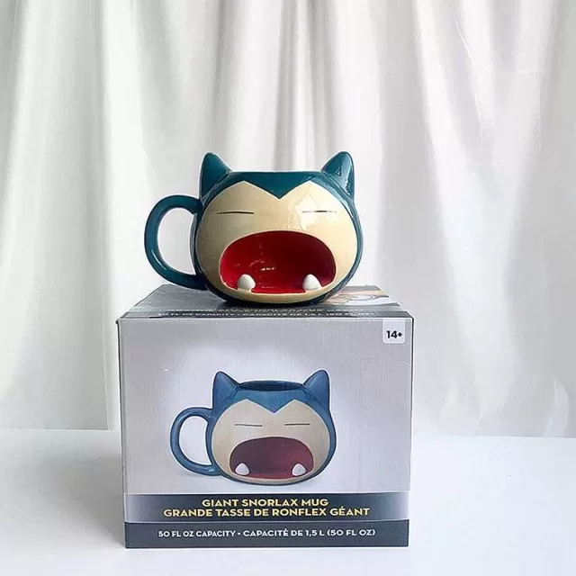 Sonstiges Merchandise-Pkm.store 3D Relaxo Snorlax Xl Kaffeetasse