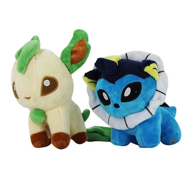 Pokemon Kuscheltiere-Pkm.store 8Er Set Mit Nachtara, Evoli, Psiana, Blitza, Aquana, Flamara, Glaziola, Folipurba Kuscheltier