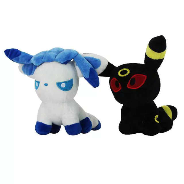 Pokemon Kuscheltiere-Pkm.store 8Er Set Mit Nachtara, Evoli, Psiana, Blitza, Aquana, Flamara, Glaziola, Folipurba Kuscheltier