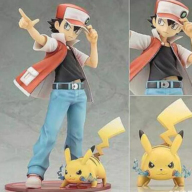 Pokemon Figuren-Pkm.store Ash Ketchum & Pikachu Pokemon Figuren Set (Ca. 15Cm)