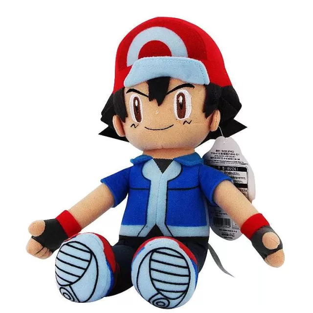 Pokemon Kuscheltiere-Pkm.store Ash Ketchum Plusch Figur (Ca. 10Cm)