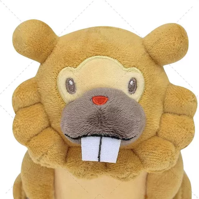 Pokemon Kuscheltiere-Pkm.store Bidiza Bidoof Stofftier Pokemon (Ca. 13Cm)