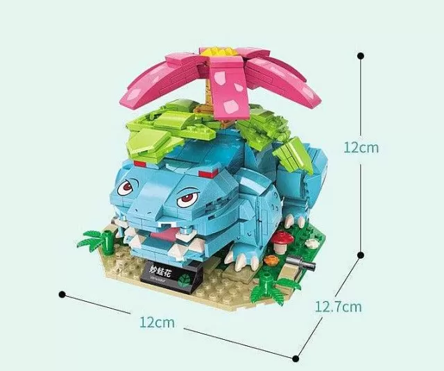 Pokemon Bausteine-Pkm.store Bisaflor (Venusaur) Baustein Figur