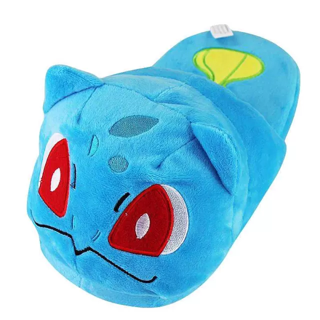 Sonstiges Merchandise-Pkm.store Bulbasaur Bisasam Pluschige Hausschuhe Slipper