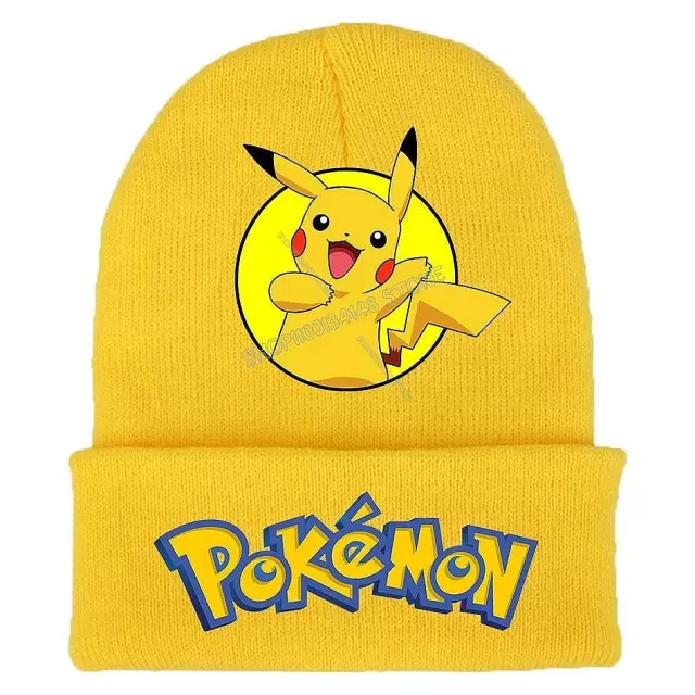 Pokemon Mützen & Caps-Pkm.store Bunte Pokemon Winter Mützen Fur Kinder Oder Erwachsene