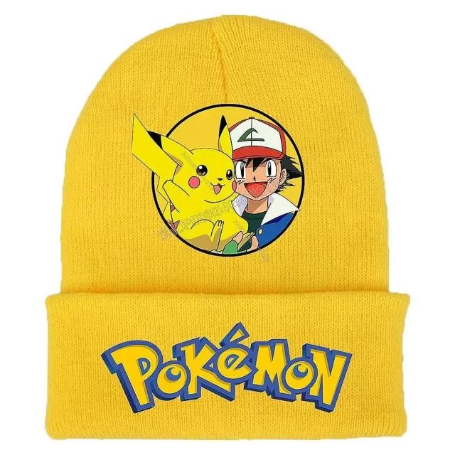 Herbst & Winter-Pkm.store Bunte Pokemon Winter Mützen Fur Kinder Oder Erwachsene