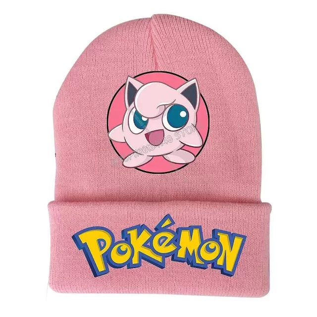 Pokemon Mützen & Caps-Pkm.store Bunte Pokemon Winter Mützen Fur Kinder Oder Erwachsene