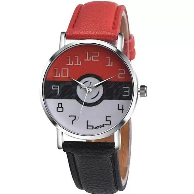 Sonstiges Merchandise-Pkm.store Damen Pokemon Armband Uhr Im Pokeball Design 1 | 2 | 3