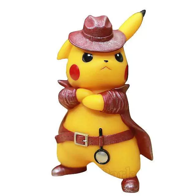 Pokemon Figuren-Pkm.store Detektiv Pikachu Figur (Ca. 17Cm)