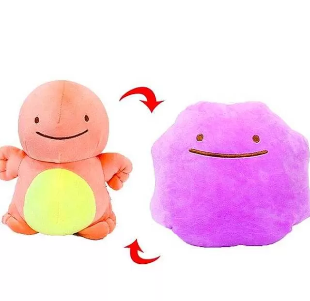 Pokemon Kuscheltiere-Pkm.store Ditto Plusch Transform Pokemon Stofftier Kuscheltier