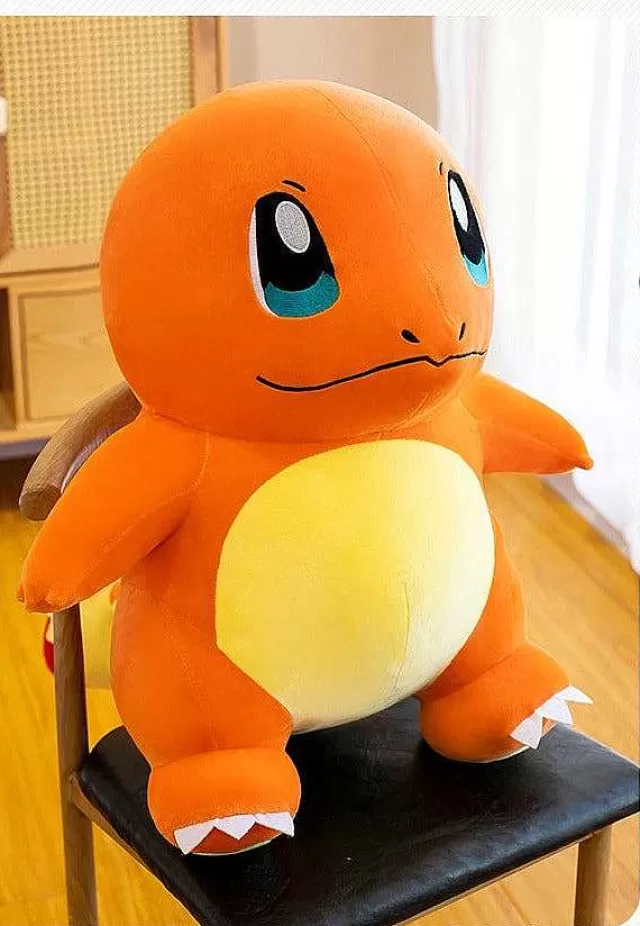 Xxl Pokemon-Pkm.store Extragrose Xxl Glumanda Stofftiere (Ca. 75Cm Oder 90Cm)