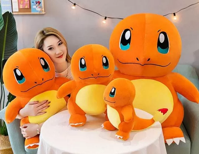 Xxl Pokemon-Pkm.store Extragrose Xxl Glumanda Stofftiere (Ca. 75Cm Oder 90Cm)