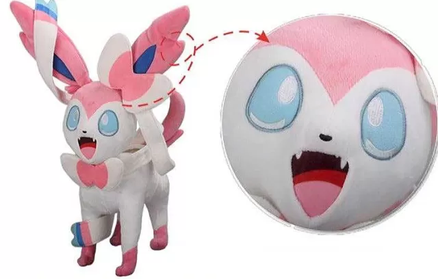 Pokemon Kuscheltiere-Pkm.store Feelinara / Sylveon Plusch Pokemon Ca. 30Cm Anime Look