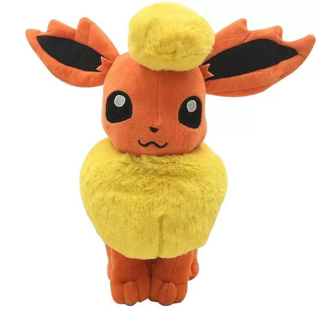 Pokemon Kuscheltiere-Pkm.store Flamara Stofftier / Flareon Kuscheltier Pokemon (Ca. 25Cm)