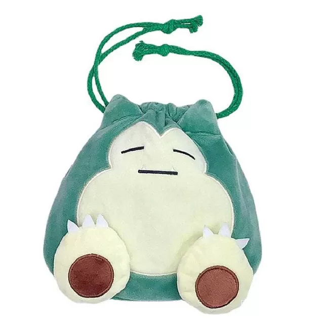 Sonstiges Merchandise-Pkm.store Flauschiger Snorlax Relaxo Beutel Tasche