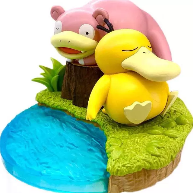 Pokemon Figuren-Pkm.store Flegmon Slowpoke Und Enton Psyduck Figur