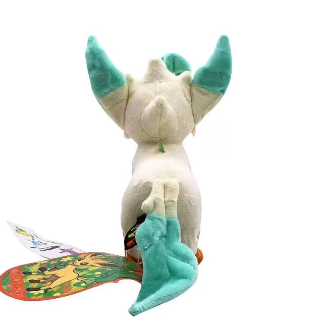 Pokemon Kuscheltiere-Pkm.store Folipurba Stofftier / Leafeon Plusch Pokemon (Ca.20Cm)