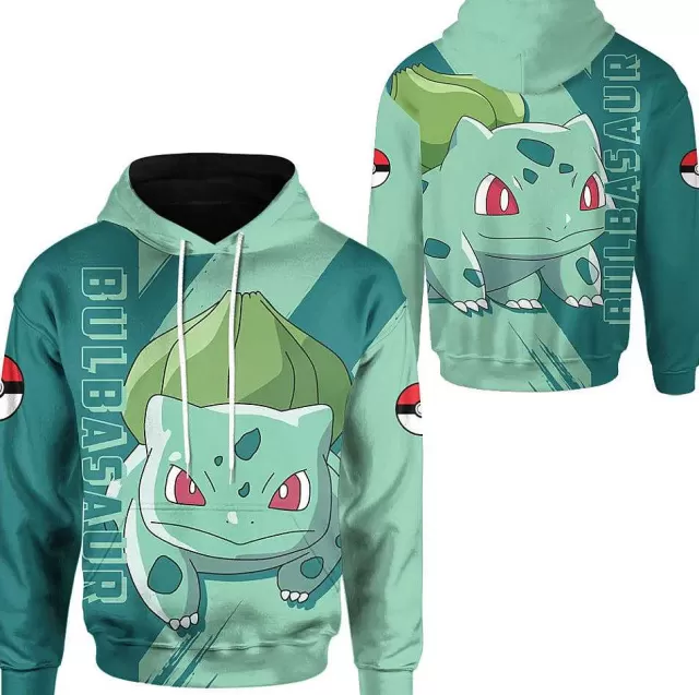 Herbst & Winter-Pkm.store Gengar, Mewtu, Bisasam Oder Greninja Hoodie