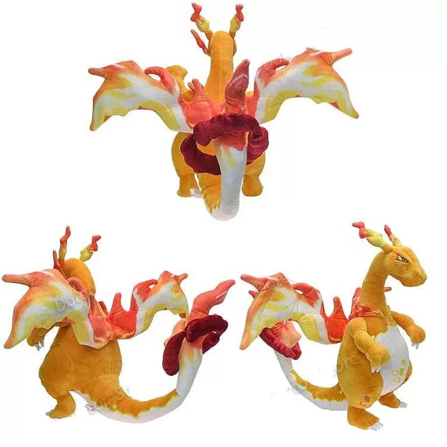 Xxl Pokemon-Pkm.store Gigantamax Glurak Charizard Dynamax Xxl Pokemon Pluschtier (Ca. 35Cm)