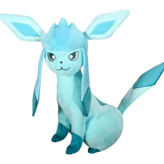 Pokemon Kuscheltiere-Pkm.store Glaziola / Glaceon Im Neuen Look - Pokemon Kuscheltier (Ca. 30Cm)