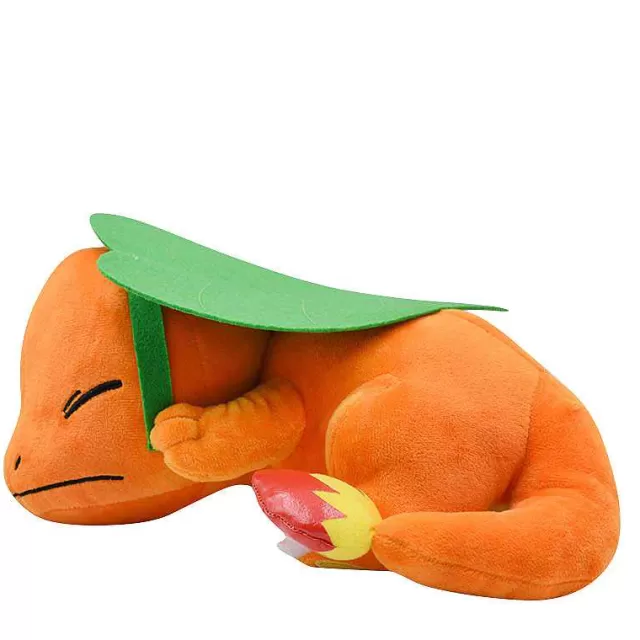 Pokemon Kuscheltiere-Pkm.store Glumanda / Charmander Schlafender Plusch Pokemon (Ca. 27X12Cm)