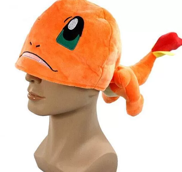 Pokemon Mützen & Caps-Pkm.store Glumanda Charmander Plusch Wiinter Beanie Cosplay Mutze