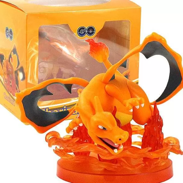 Pokemon Figuren-Pkm.store Glurak Charizard Energy Aura Effect Pokemon Sammel Figur