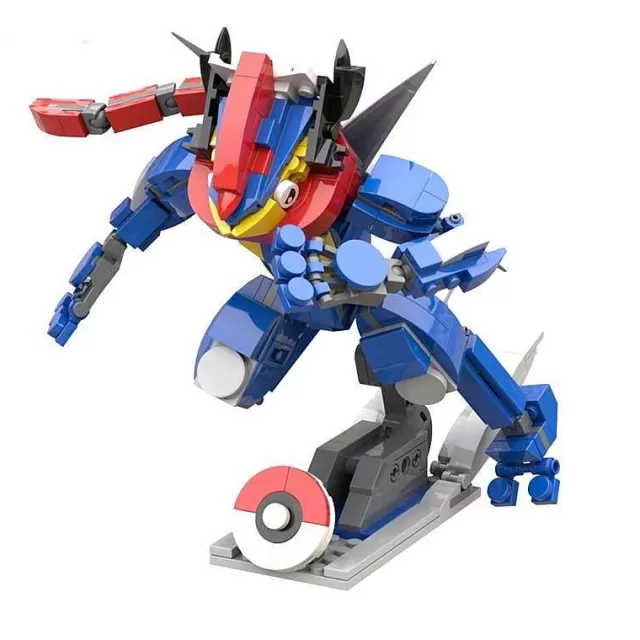 Pokemon Bausteine-Pkm.store Greninja Baustein Figur (389 Teile)