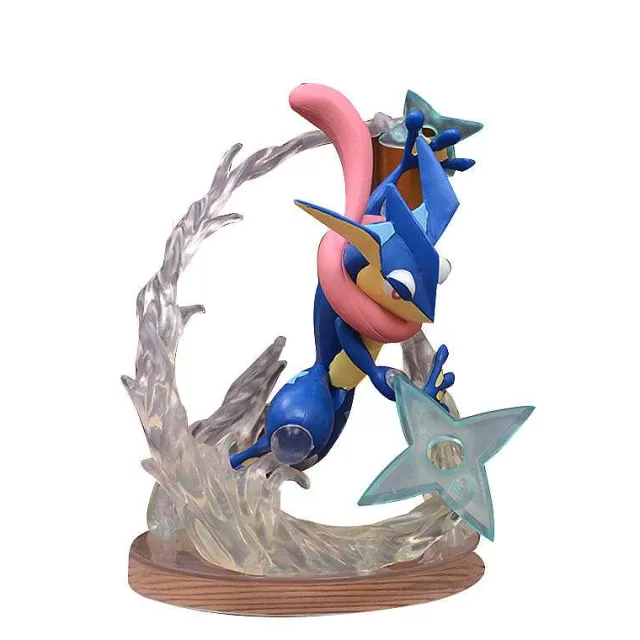 Pokemon Figuren-Pkm.store Greninja Pokemon Quajutsu Sammelfigur Mit Ornamenten