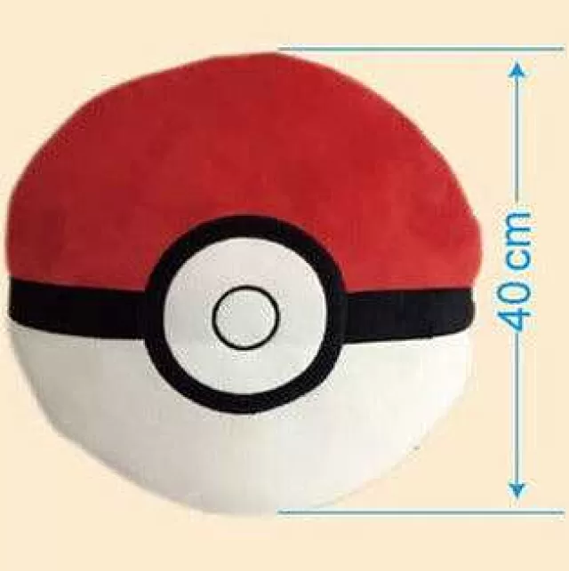 Pokeball & Pokebälle-Pkm.store Groses Plusch Pokeball Kissen Ca. 40X40Cm