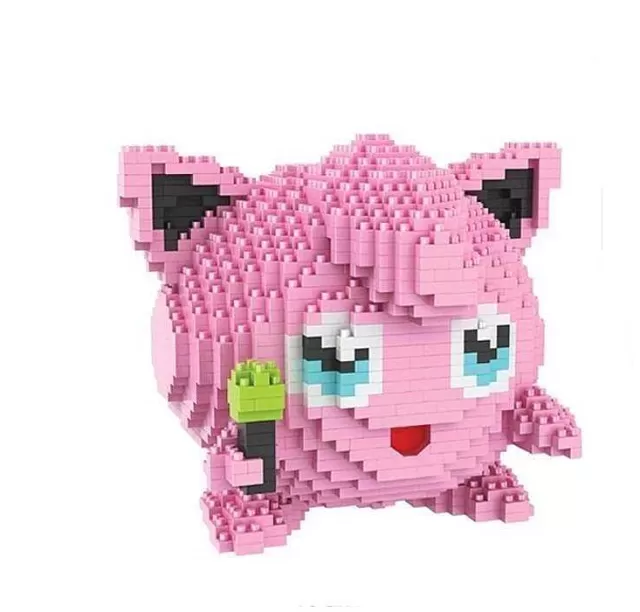 Pokemon Bausteine-Pkm.store Jigglypuff / Pummeluff Pokemon Baustein Set (1605 Teile)