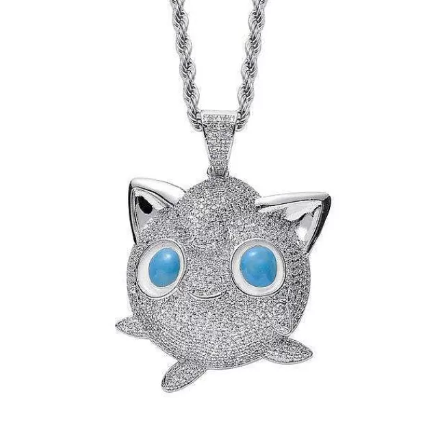 Pokemon Schmuck-Pkm.store Jigglypuff Pummeluff Halskette Hip Hop Style Pokemon