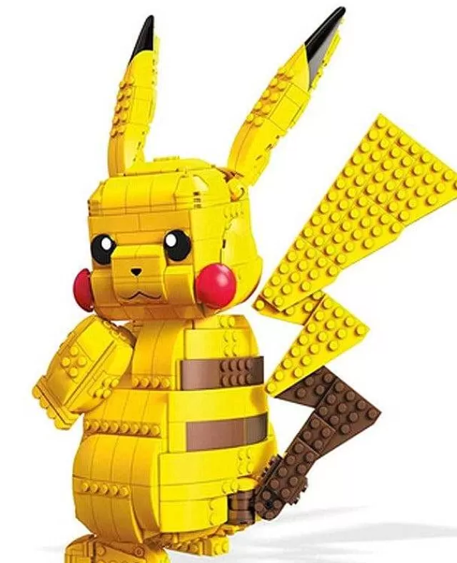 Pokemon Bausteine-Pkm.store Jumbo Pikachu Mega Baustein Set Pokemon Figur