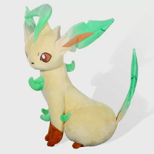 Pokemon Kuscheltiere-Pkm.store Leafeon Folipurba Pluschfigur Pokemon (Ca. 32Cm)