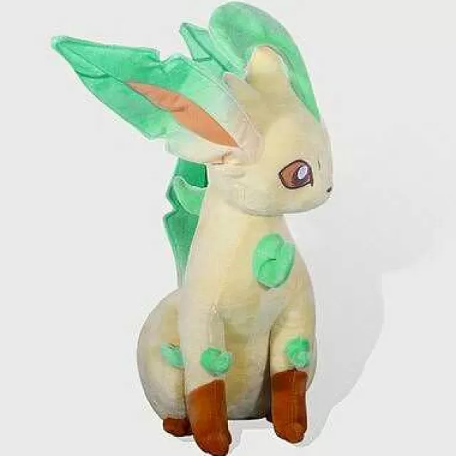 Pokemon Kuscheltiere-Pkm.store Leafeon Folipurba Pokemon Kuscheltier Kuschelig, Ca. 32Cm