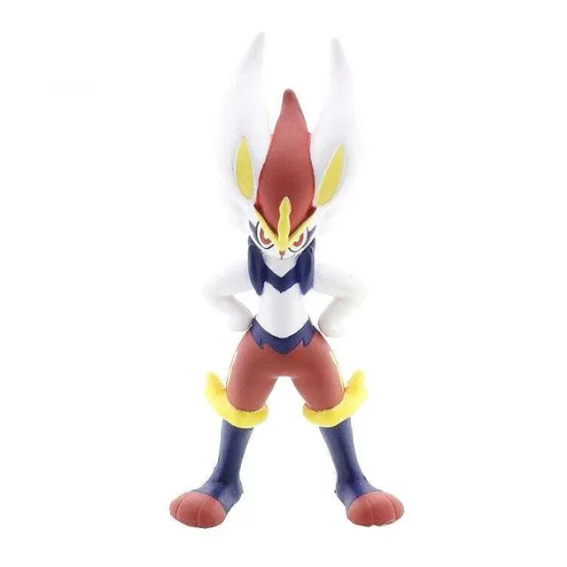 Pokemon Figuren-Pkm.store Liberlo Cinderace Pokemon Figur - Moncolle Ms-35 Liberlo