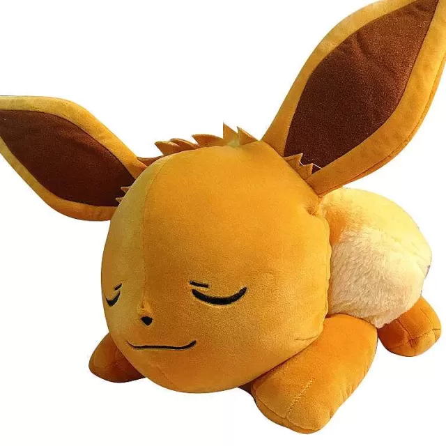 Pokemon Kuscheltiere-Pkm.store Liebliches Schlafendes Evoli Pluschtier (Ca. 50Cm)