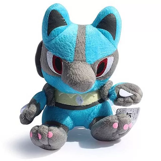 Pokemon Kuscheltiere-Pkm.store Lucario Stoff Pokemon (Ca. 18Cm)