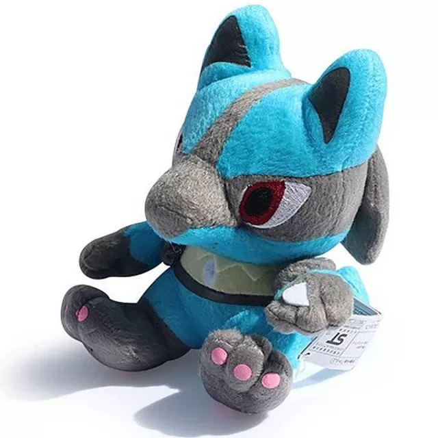 Pokemon Kuscheltiere-Pkm.store Lucario Stoff Pokemon (Ca. 18Cm)