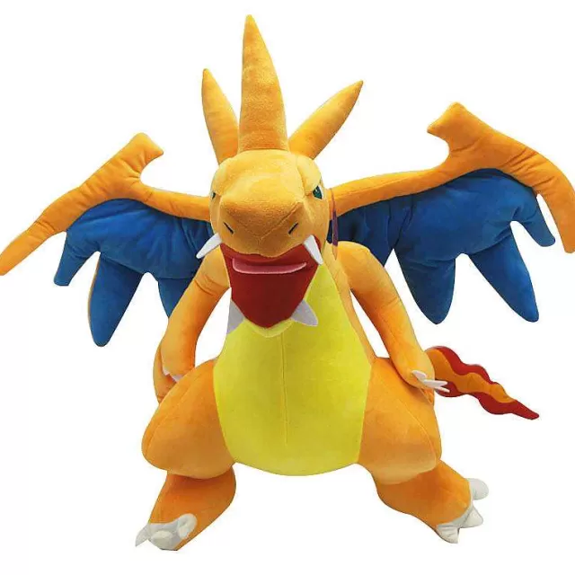 Xxl Pokemon-Pkm.store Mega Glurak / Charizard X Y Plusch Pokemon Kuscheltier (50Cm)