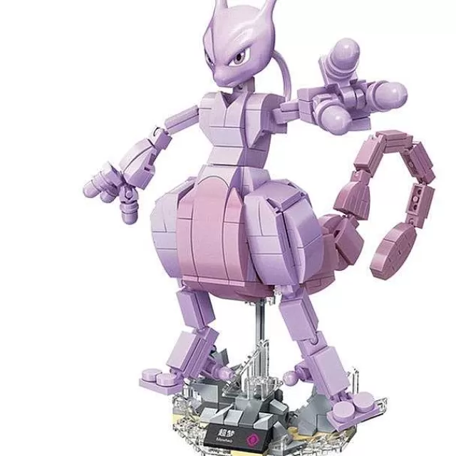 Pokemon Bausteine-Pkm.store Mewtwo (Mewtu) Baustein Set