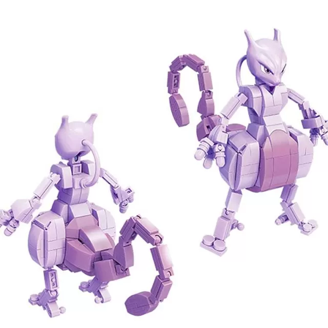 Pokemon Bausteine-Pkm.store Mewtwo (Mewtu) Baustein Set