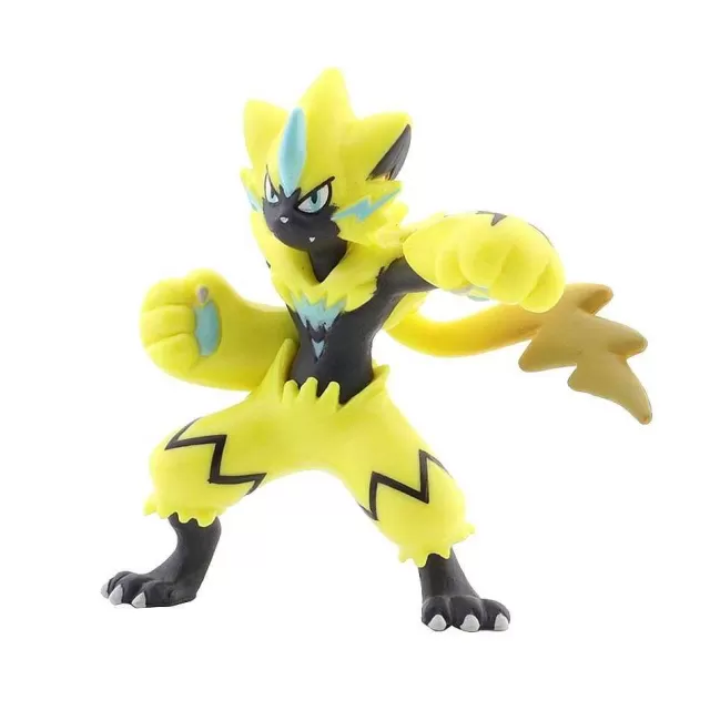 Pokemon Figuren-Pkm.store Moncolle Ms-09 Zeraora 3-5Cm Mini Resin Figur