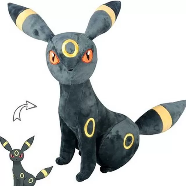 Pokemon Kuscheltiere-Pkm.store Nachtara Umbreon Plusch Pokemon (Ca. 30Cm)